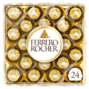Ferrero Rocher Milk Chocolate Pralines Gift Box 24 Pieces