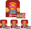 【Limited time offer】Walkers Classic Variety Multipack Crisps Box 20x25g (Pack of 4)
