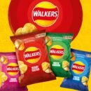 【Limited time offer】Walkers Classic Variety Multipack Crisps Box 20x25g (Pack of 4)