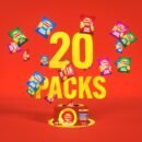 【Limited time offer】Walkers Classic Variety Multipack Crisps Box 20x25g (Pack of 4)